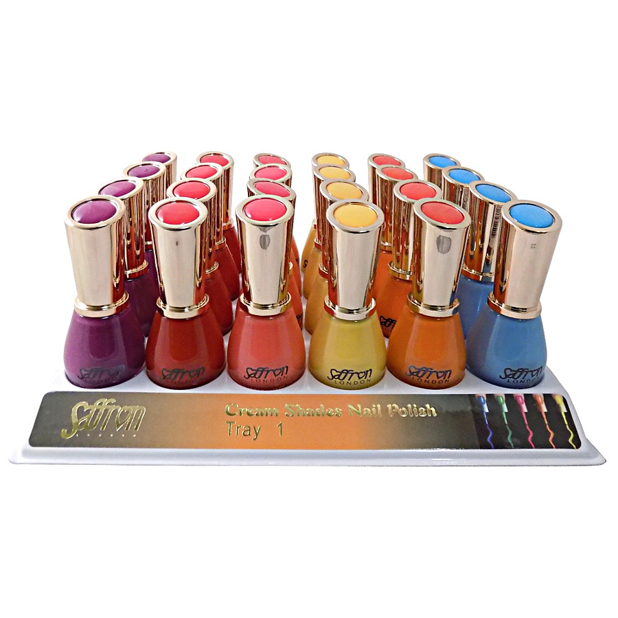 Saffron Nagellak - Tray 1 (Cream Shades)