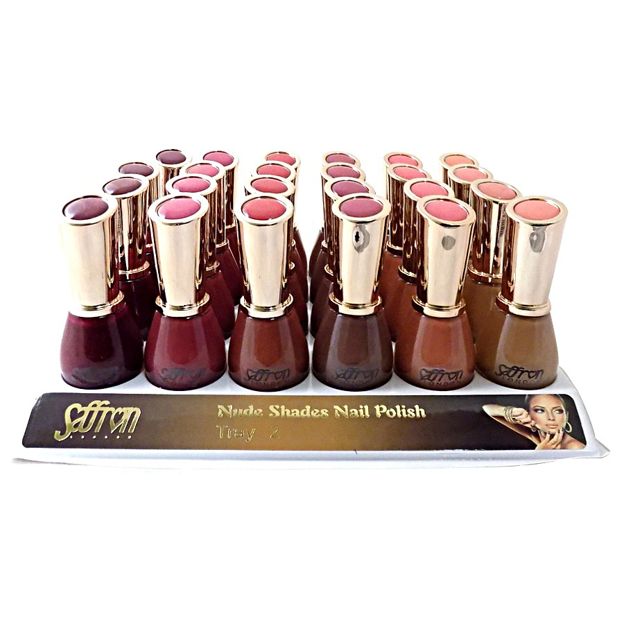 Saffron Nagellak - Tray 2 (Nude Shades)