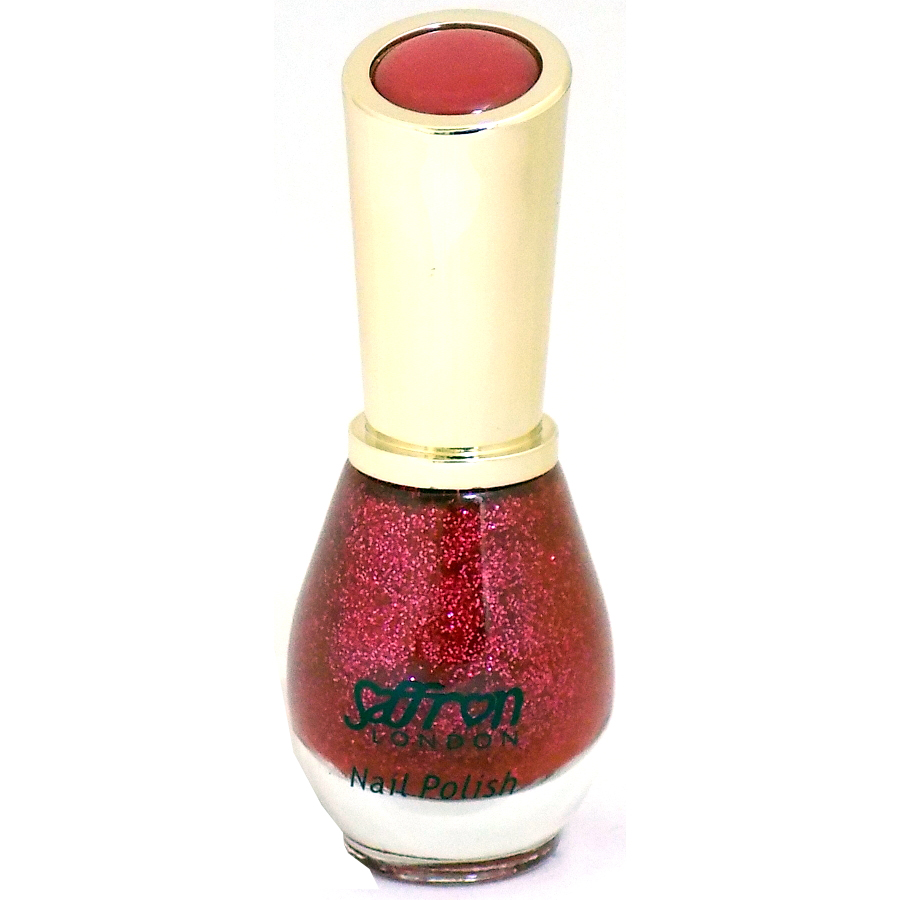 Saffron Nagellak #62 -  Magenta Glitter