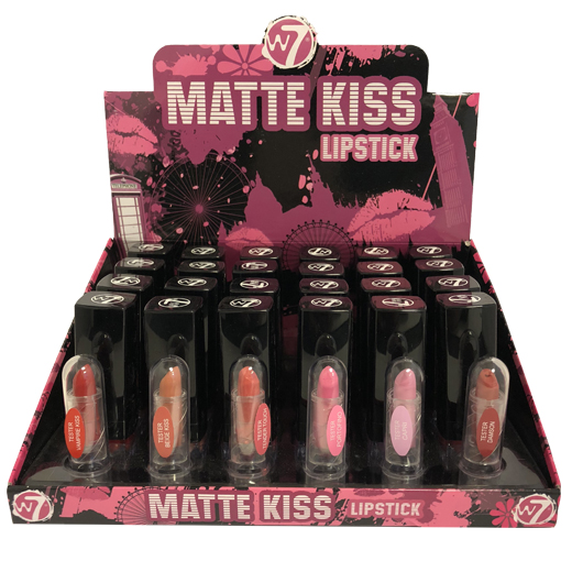 W7 Matte Kiss Lipstick