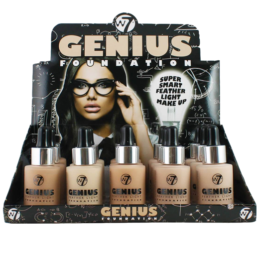 W7 Genius foundation (15 stuks)