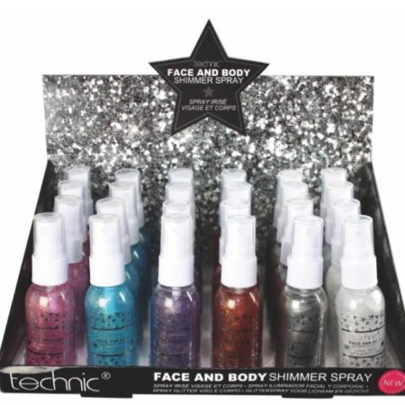 Technic Face and Body Shimmer Spray