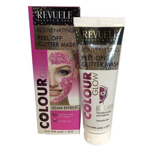 Revuele Peel Off Glitter Mask Pink