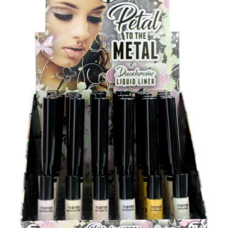 W7 Petal to the metal liquid eyeliner (24 op tray)