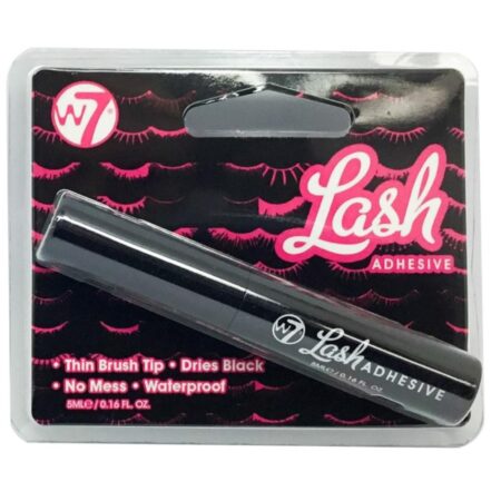 W7 Black eyelash glue 5 ml (24 stuks)