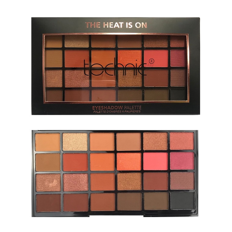 Technic 24 Eyeshadows The heat Is On BAS2 (12 stuks)