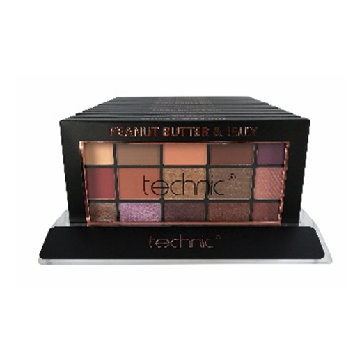 Technic 15 Eyeshadows Peanut Butter & Jelly BAS7(12 stuks)