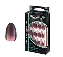 Royal Kunstnagels Dark Illusion Stiletto (6 stuks)