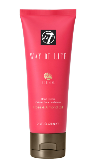 W7 Way of Life Hand Cream 70 ml - Rose & Almond
