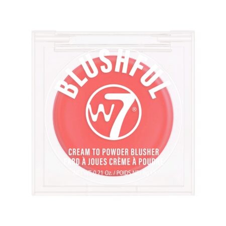 W7 Blushful - Cream To Powder Soft Focus Colour - Fiery