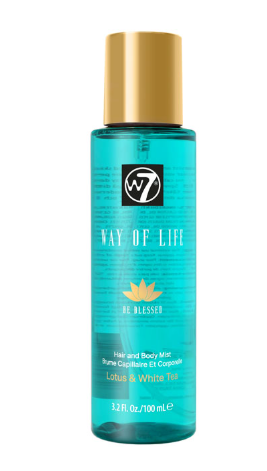 W7 Way of Life Hair & Body Mist Lotus & White Tea - Be Blessed
