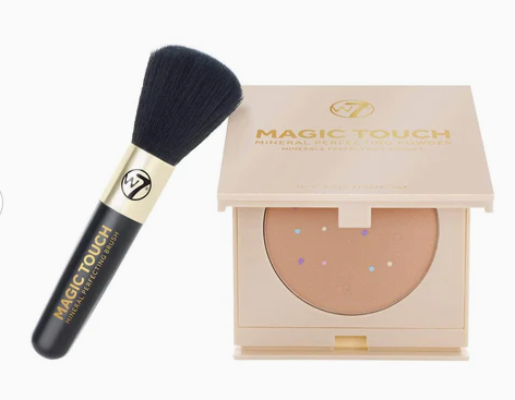 W7 Magic Touch - Mineral Face Powder + Face Brush