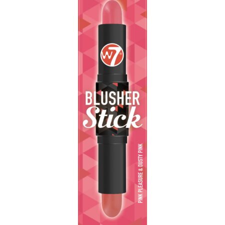 W7 Blusher Duo Stick - Pink Pleasure & Dusty Pink