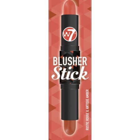 W7 Blusher Duo Stick - Rustic Rouge & Antique Amber