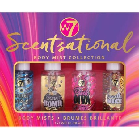 W7 Scentsational Body Mist Collection 4x50ML