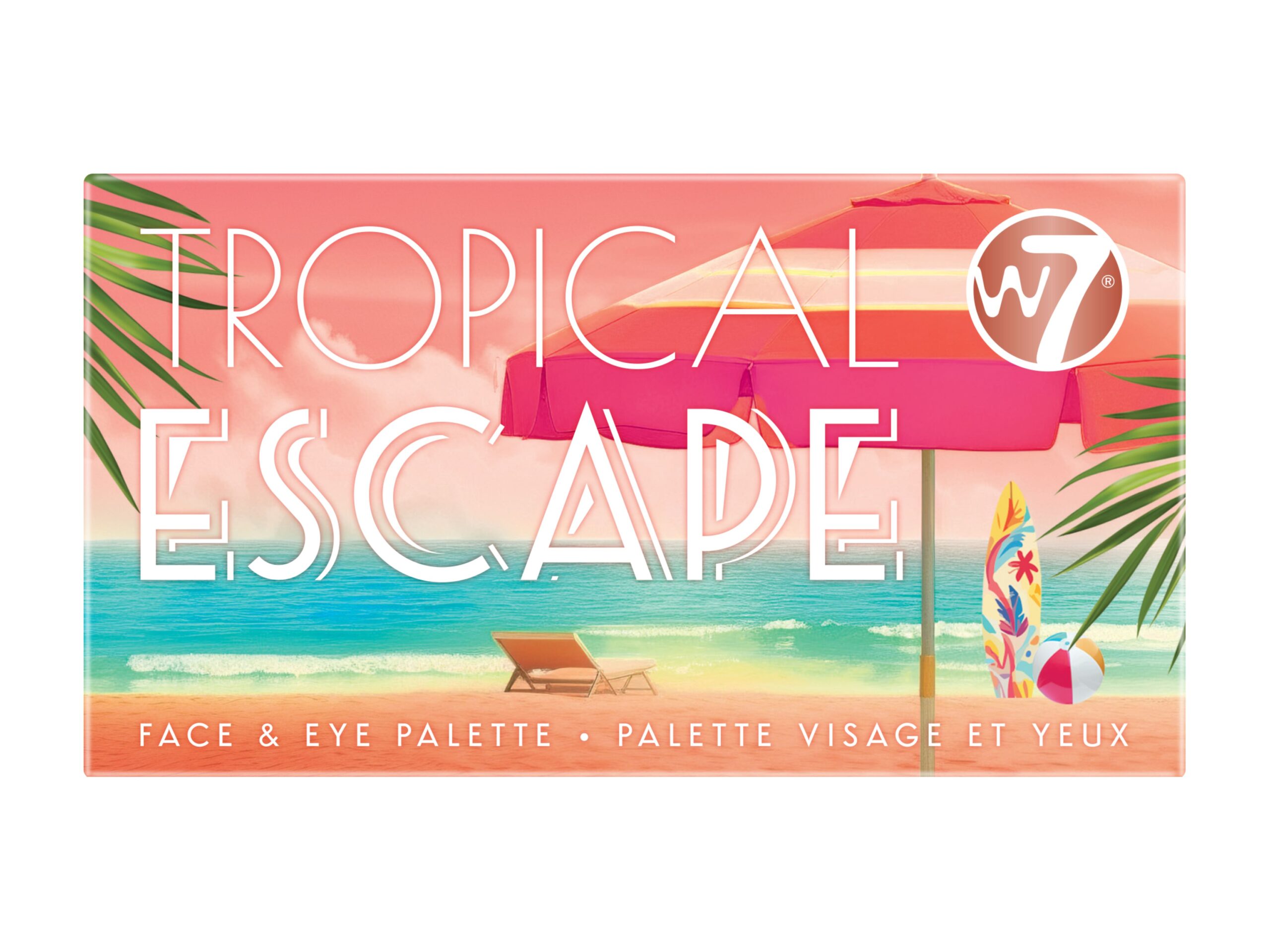W7 Tropical Escape Face & Eye Palette - Bronze Bliss (medium/deep)