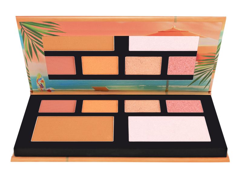 W7 Tropical Escape Face & Eye Palette - Bronze Bliss (medium/deep) - Afbeelding 4