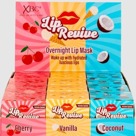 XBC Lip Revive Mixed Case (8 Cherry, 8 Vanilla, 8 Coconut) (24)