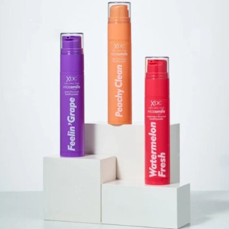 Nice Smile Tandpasta - 60 ML Mixed Watermelon/Grape/Peach (12)