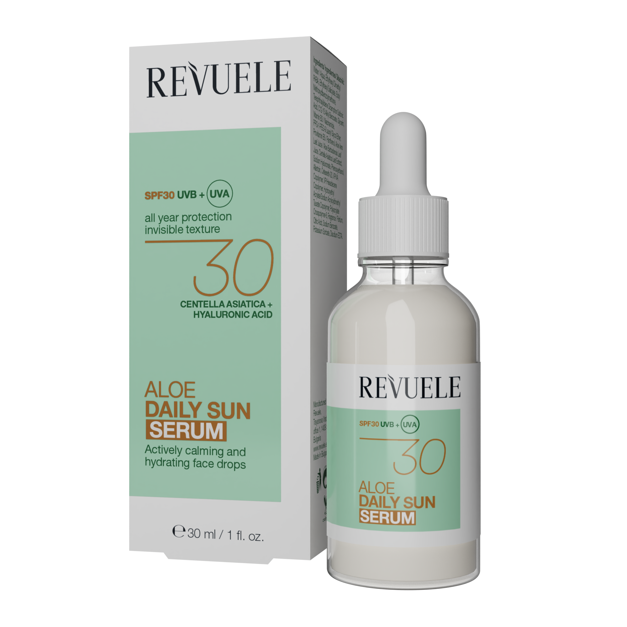 Revuele Daily Sun Serum Aloe Vera SPF30 30ml