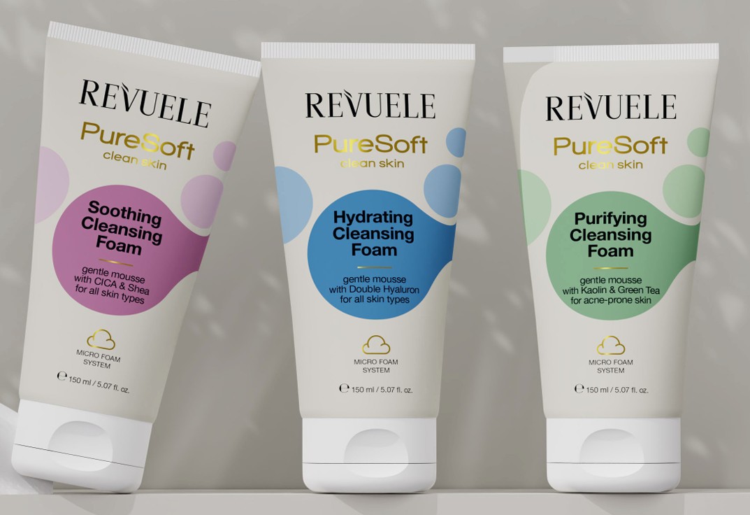 Revuele PureSoft Soothing Cleansing Foam 150ml - Afbeelding 2