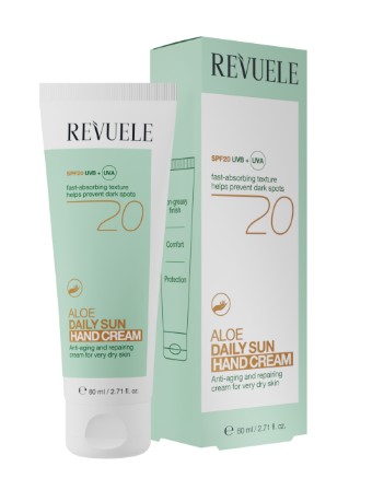 Revuele Daily Sun Aloe Vera Hand Cream SPF20 80ml
