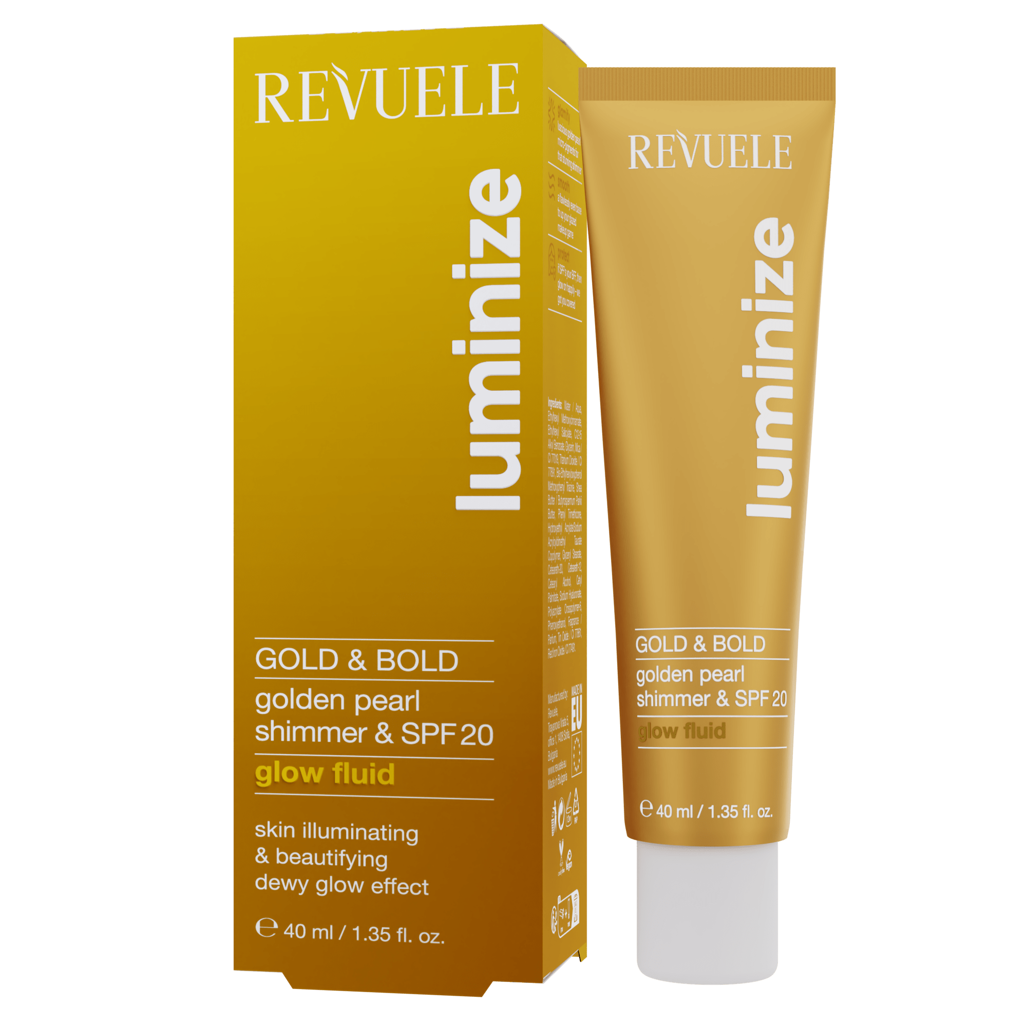 Revuele Gold & Bold Glow Fluid 40ml