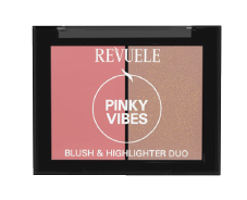 Revuele Pinky Vibes Blush & Highlighter Duo