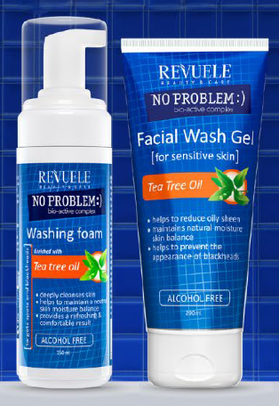 Revuele No Problem Facial Wash Gel Tea Tree 200ml