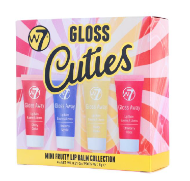 W7 Gloss Cuties Mini Fruity Lip Balm Collection (6)