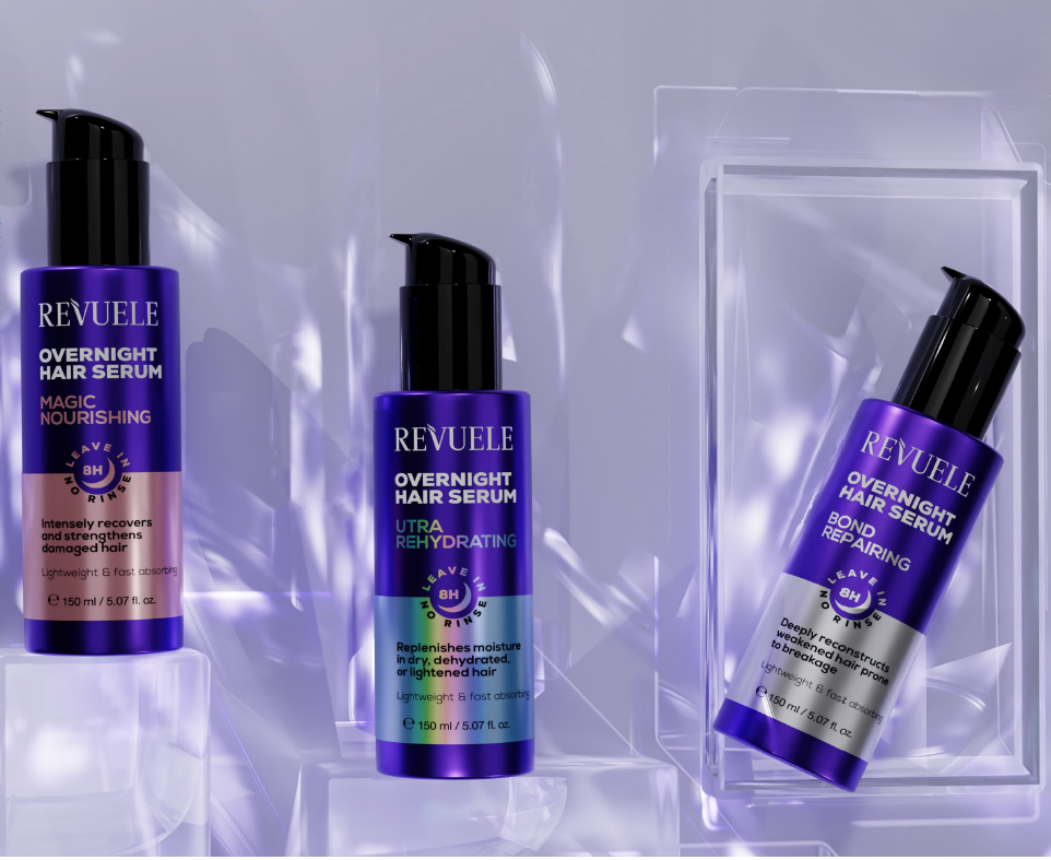 Revuele Overnight Hair Serum - Bond Repairing 150ml