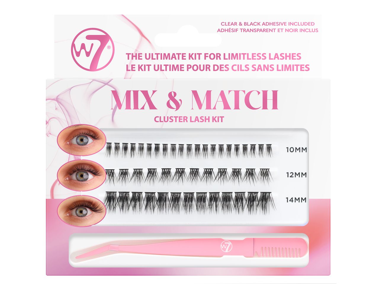 W7 Mix & Match Cluster Lash Kit