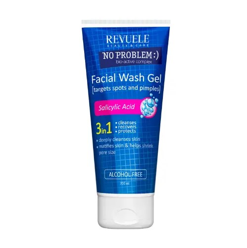 Revuele No Problem Facial Wash Gel Salicylic Acid 200ML