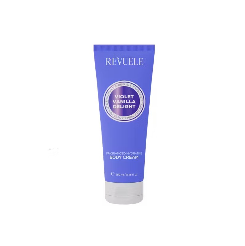 Revuele Fragranced Hydrating Body Cream Violet Vanilla Delight 250ML (12)