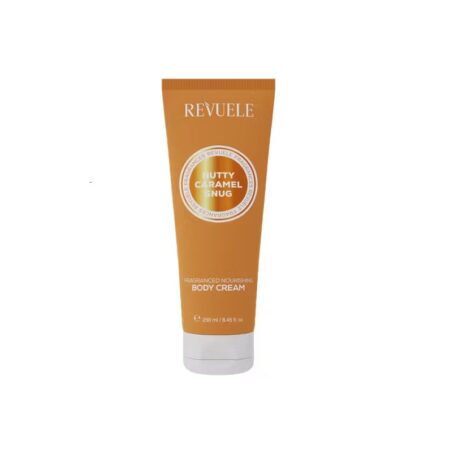 Revuele Fragranced Nourishing Body Cream Nutty Caramel Snug 250ML (12)