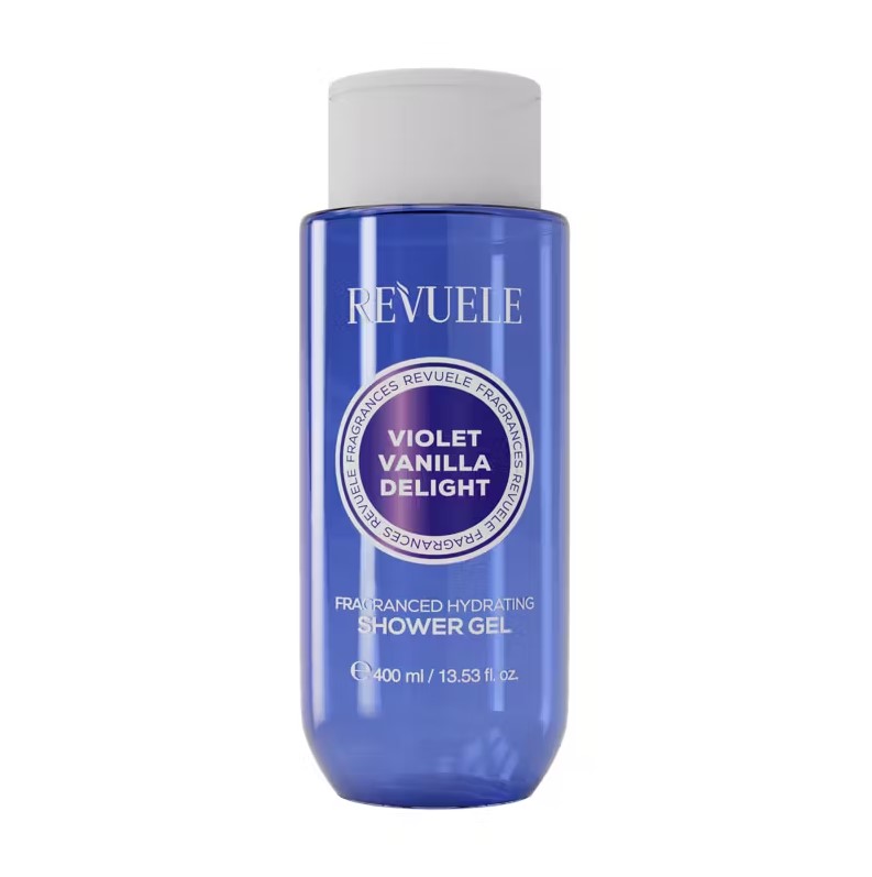 Revuele Fragranced Hydrating Shower Gel Violet Vanilla Delight 400ML (12)