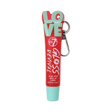 W7 Love Gloss Key Chain Revival Lip Gel Serum - Cherry Kiss
