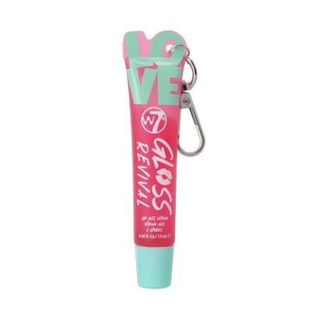 W7 Love Gloss Key Chain Revival Lip Gel Serum - Candy Kiss