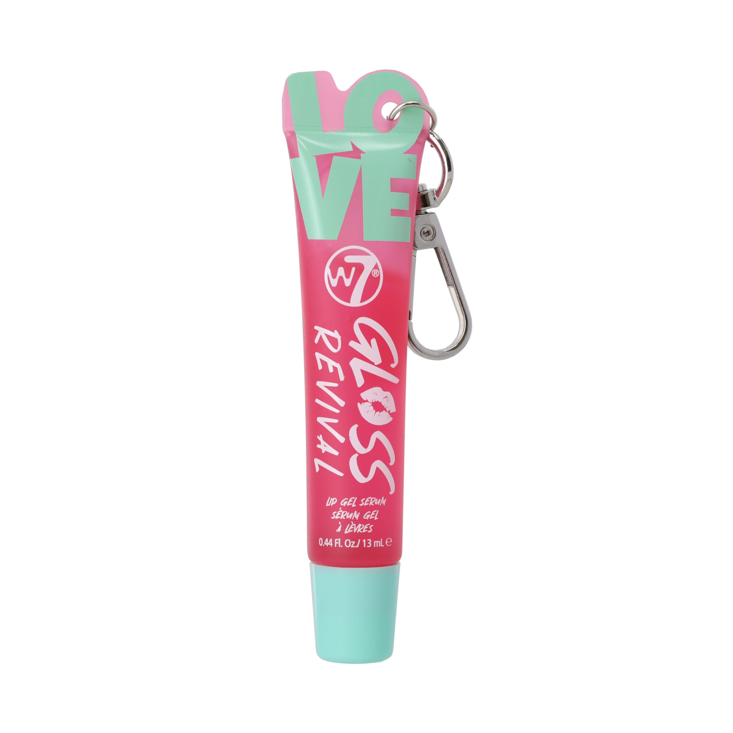 W7 Love Gloss Key Chain Revival Lip Gel Serum - Candy Kiss