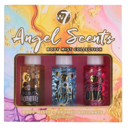 W7 Angel Scents Trio - Mini Body Mists Set 3x50 ml