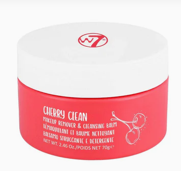 W7 Cherry Clean Makeup Remover & Cleansing Balm 70g (8) - Afbeelding 2