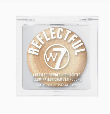 W7 Reflectful Cream to Powder Highlighter - Golden Kiss