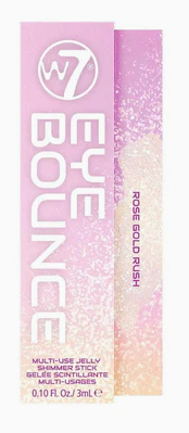 W7 Eye-Bounce Multi-Use Jelly Shimmer Stick -  Rose Gold Rush