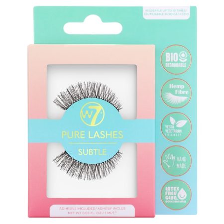 W7 Pure Lashes - Subtle (6)