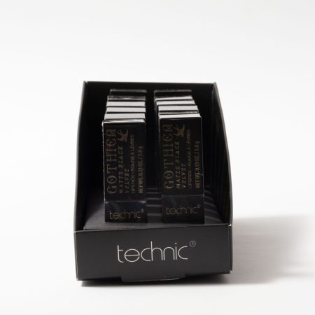 Technic Gothica Black Velvet - Matte Black Lipstick (12)