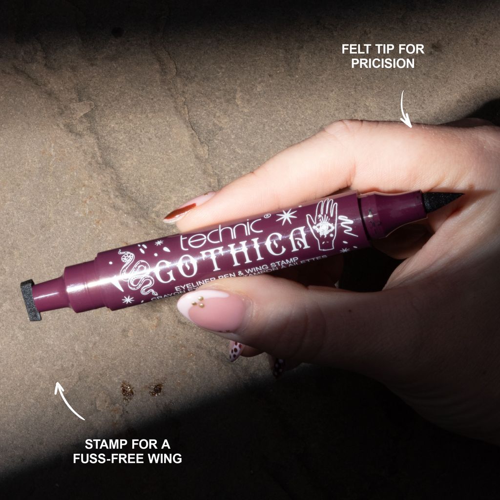 Technic Gothica Eyeliner Pen & Star Stamp (12) - Afbeelding 4