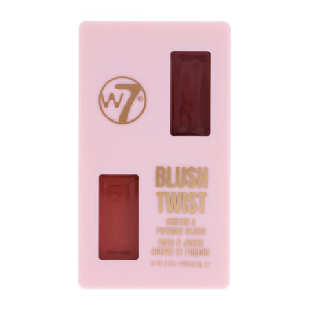 W7 Blush Twist - Cream & Powder Blush - Beautiful Chaos