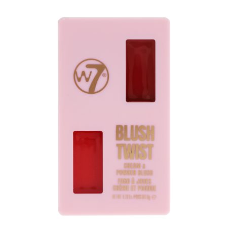 W7 Blush Twist - Cream & Powder Blush - Love Me
