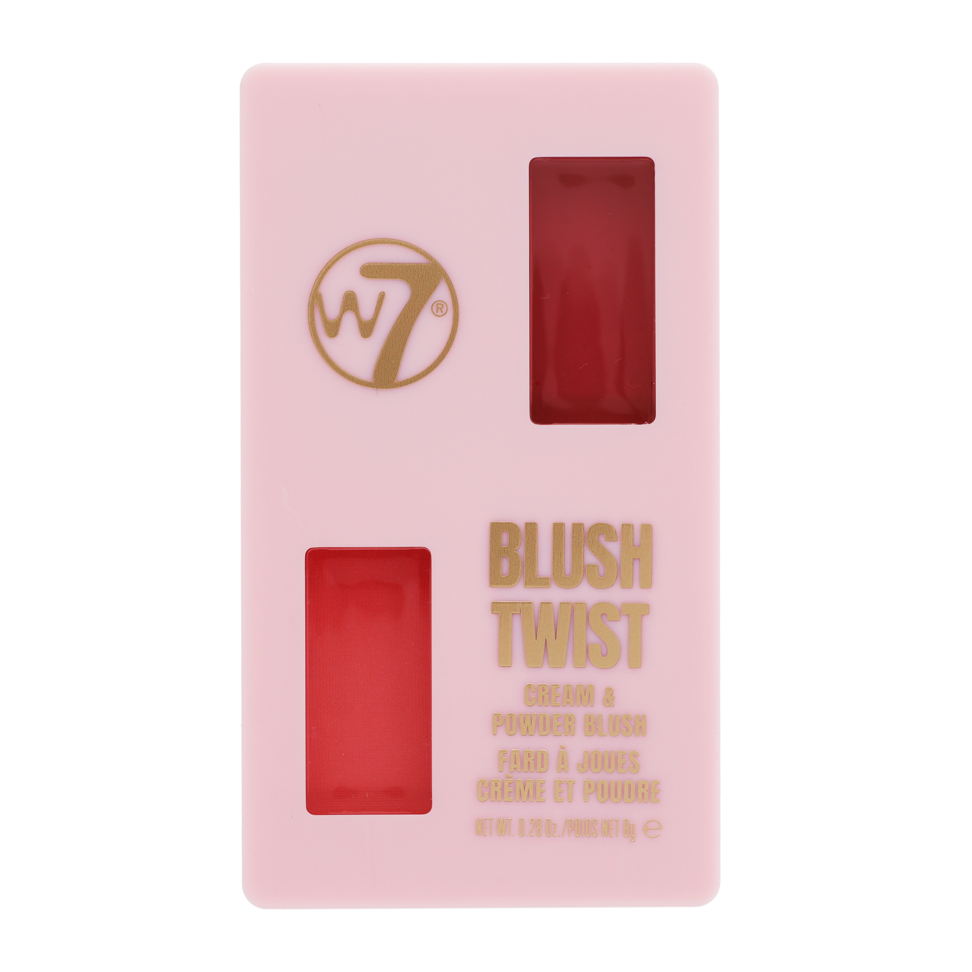 W7 Blush Twist - Cream & Powder Blush - Peace Out