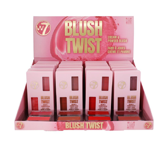 W7 Blush Twist - Cream & Powder Blush (24)